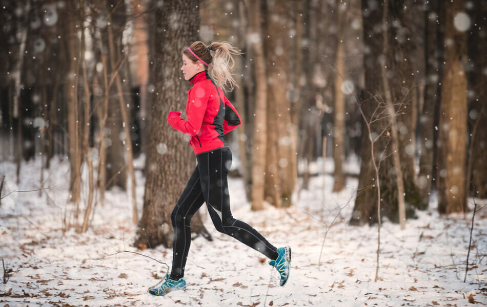 what to wear when running in the cold