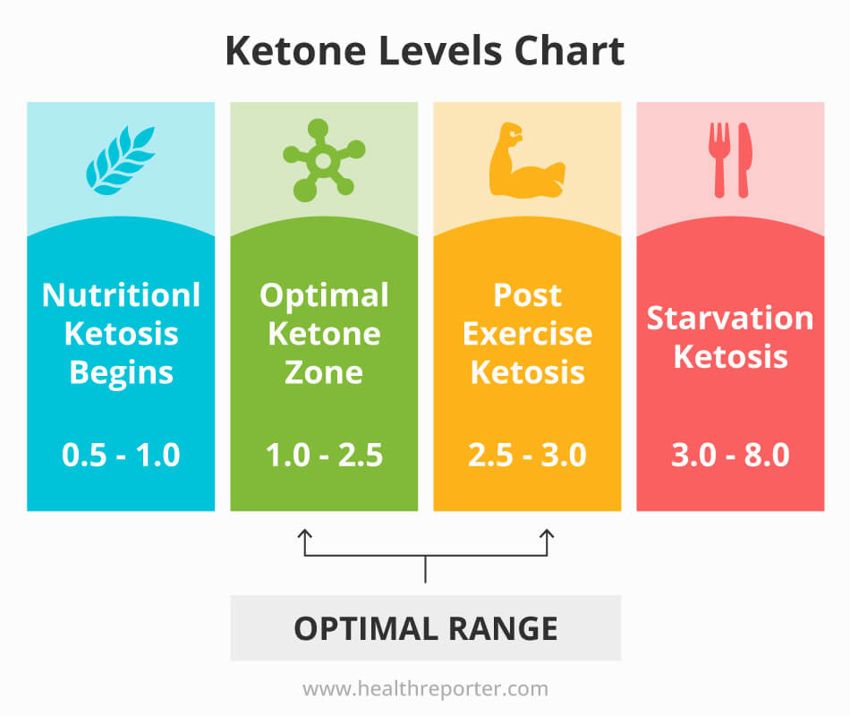 Ketone Level Chart