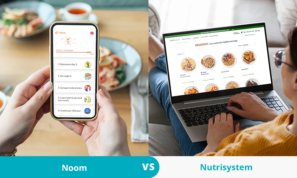 Noom vs. Nutrisystem - Which Is the Better Weight Loss Program