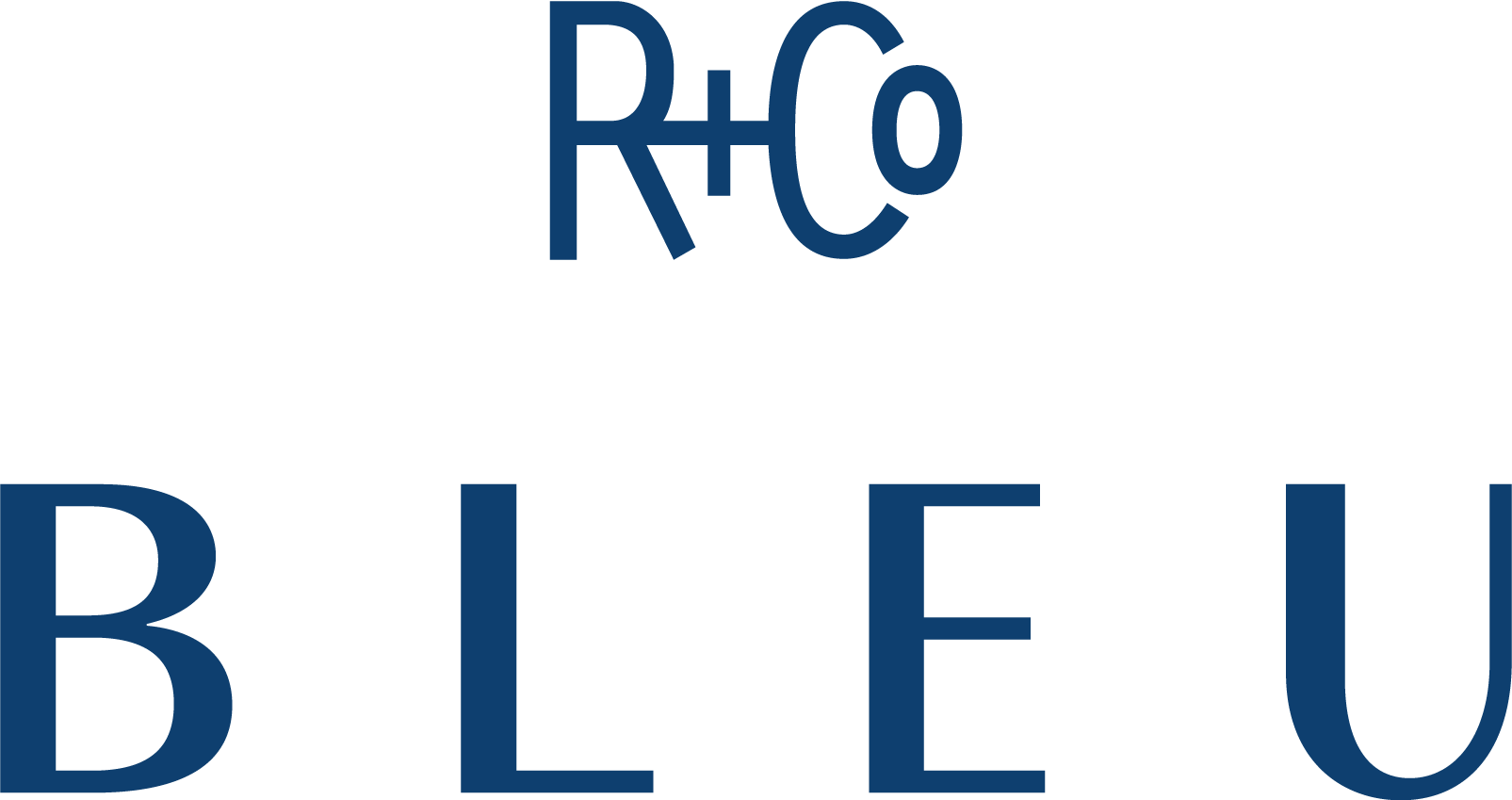 Visit R+Co Bleu logo