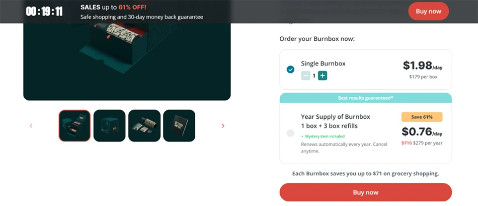 What Is the Price of Burnbox