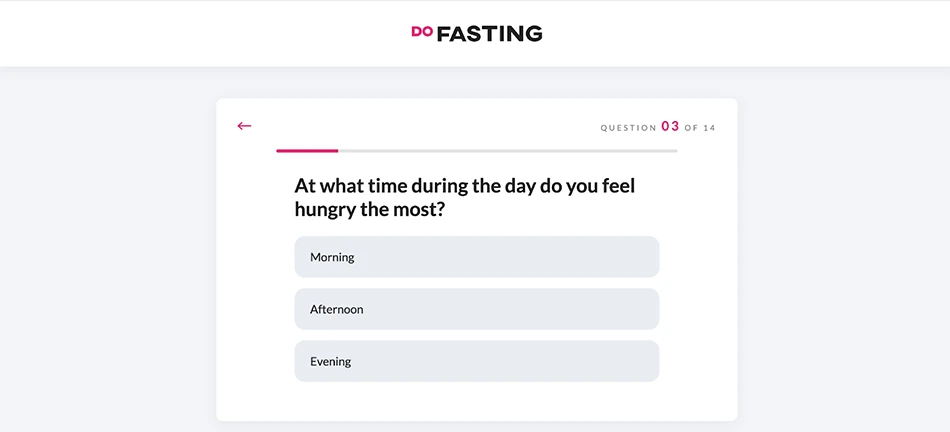 dofasting quiz